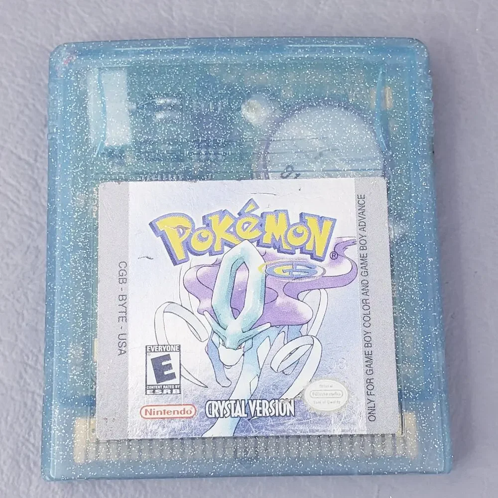 Nintendo Pokémon Crystal Version Game Boy Color NTSC-U/C 2000 Authentic Untested